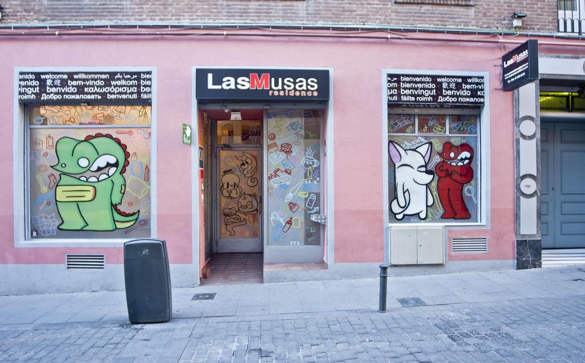 Las Musas Hostel Madrid Luaran gambar