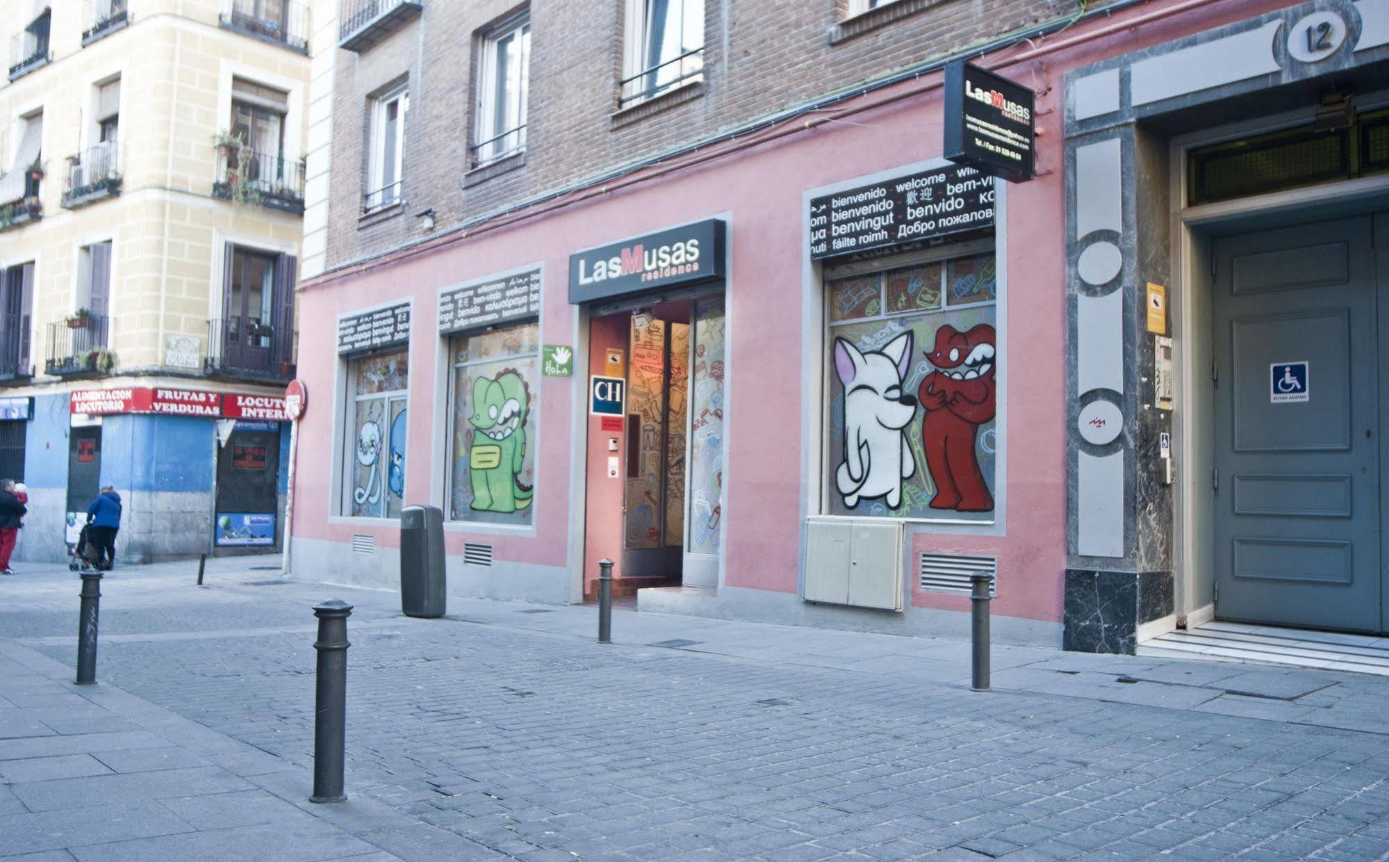 Las Musas Hostel Madrid Luaran gambar